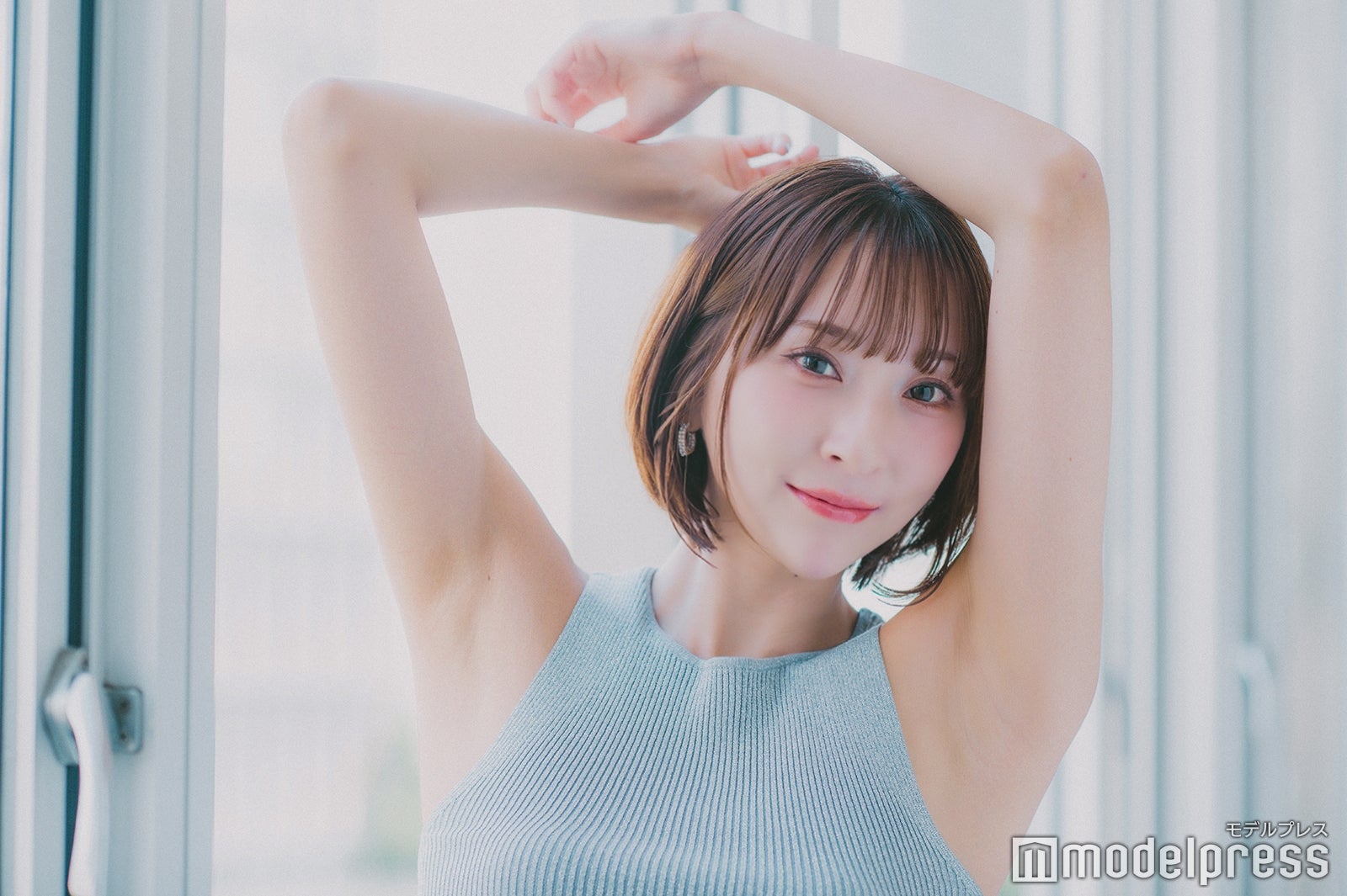 緒方咲（C）モデルプレス