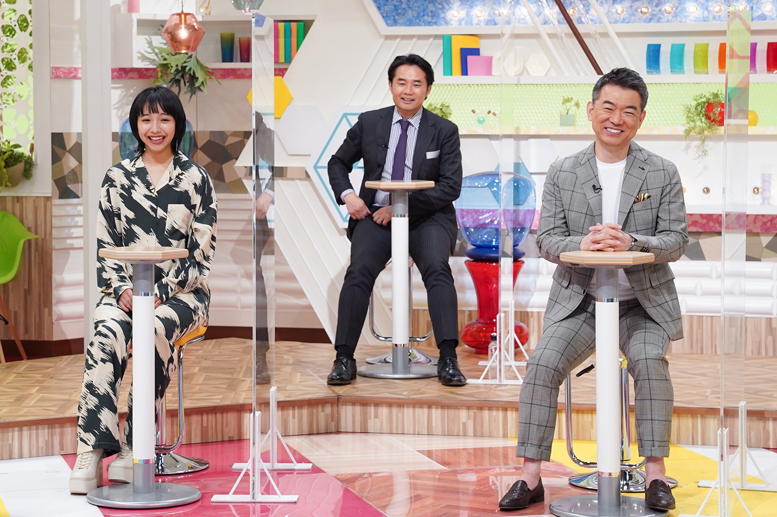 山之内すず、杉村太蔵、橋下徹（C）読売テレビ