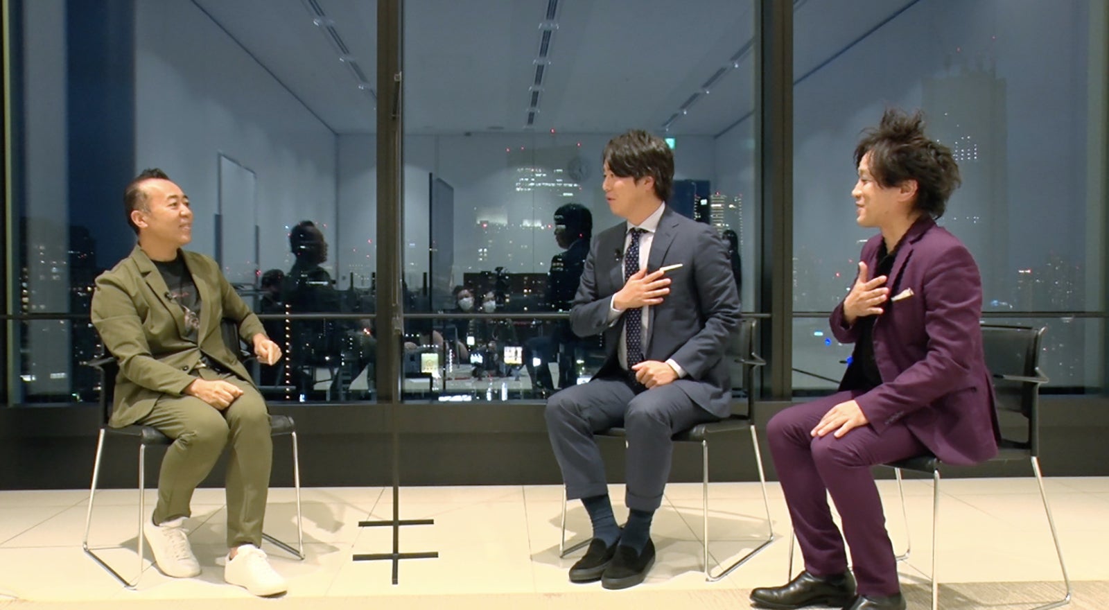 ゴルゴ松本、シュウペイ、松陰寺太勇 （C）テレビ朝日