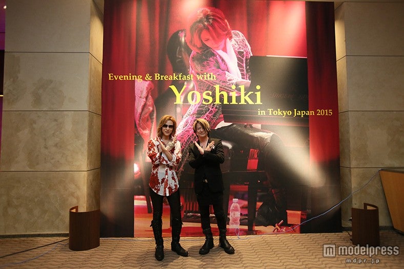 （左から）X JAPAN・YOSHIKI、GLAYのTERU