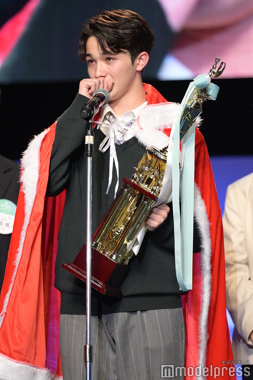「男子高生ミスターコン2023」審査結果発表の様子（C）モデルプレス
