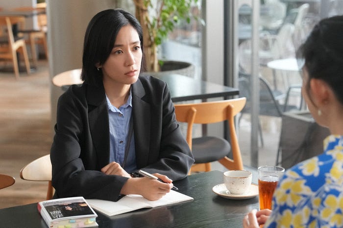 水川あさみ「笑うマトリョーシカ」第3話より(C)TBS