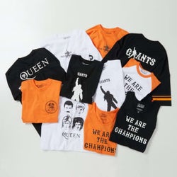 クイーンが読売ジャイアンツとコラボ Tシャツ キャップなどが登場 モデルプレス