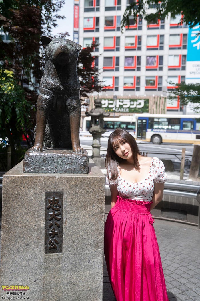 沢口愛華(C)佐藤佑一/ヤンマガWeb