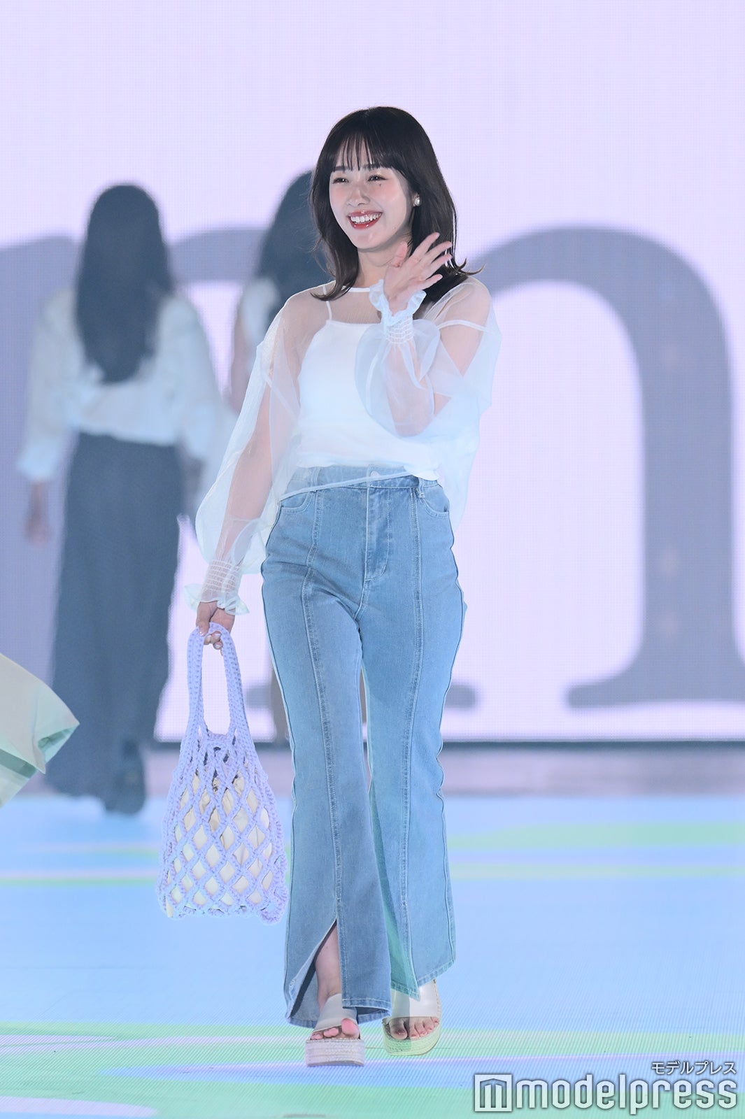 前田希美「関コレ 2023 S／S」より（C）モデルプレス