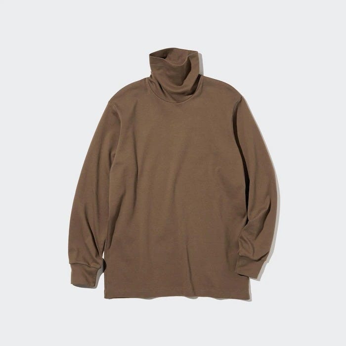 ユニクロ　uniqlo　レディース　おすすめ　オススメ　コスパ　2023　冬　トップス　インナー　ソフトタッチタートルネックT　メンズ
