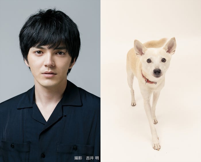 林遣都、ちえ(花子役)(C)2021「犬部!」製作委員会