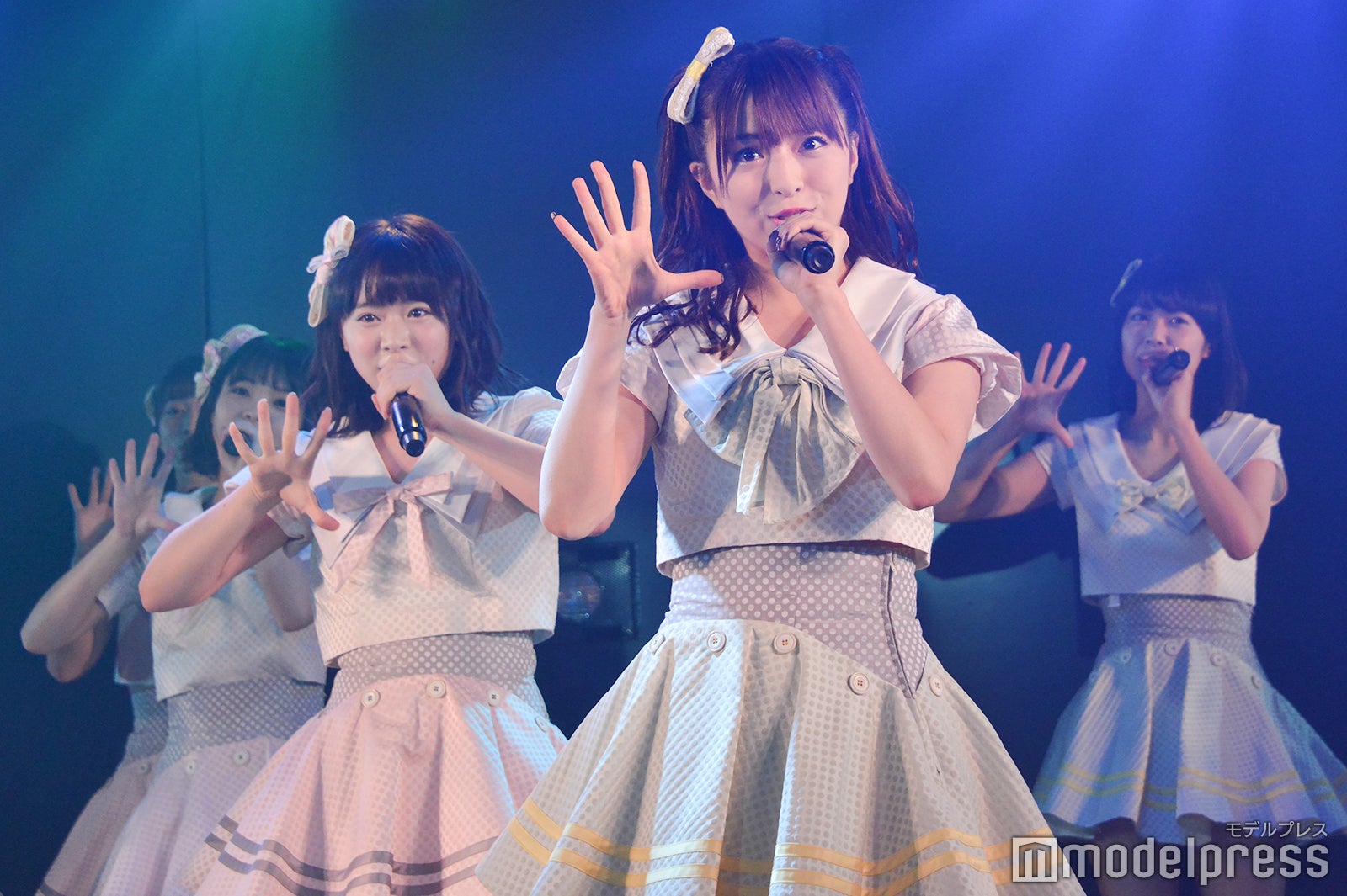 倉野尾成美、佐藤七海／AKB48チーム8「その雫は、未来へと繋がる虹になる。」公演 （C）モデルプレス