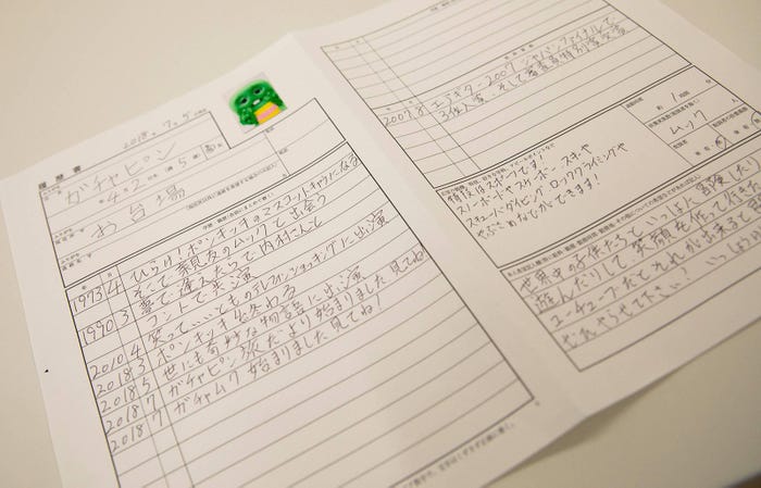 ガチャピンの履歴書(C)フジテレビ