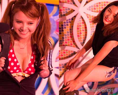 “セクシーすぎる生着替え”に興奮の渦 美バスト&ヒップ大胆披露<深夜の生脱ぎトレンド水着チェック>