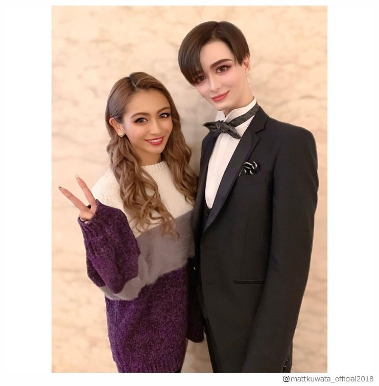 Matt、ゆきぽよを“Matt化” 2ショットに「美男美女」「素敵」の声