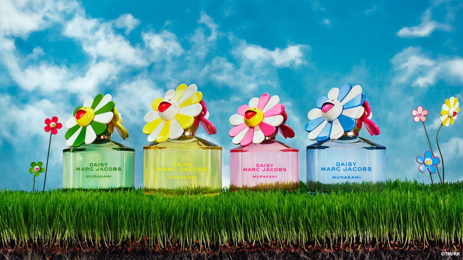 マーク ジェイコブスのフレグランス「デイジー」と村上隆のアートとのコラボレーションが実現