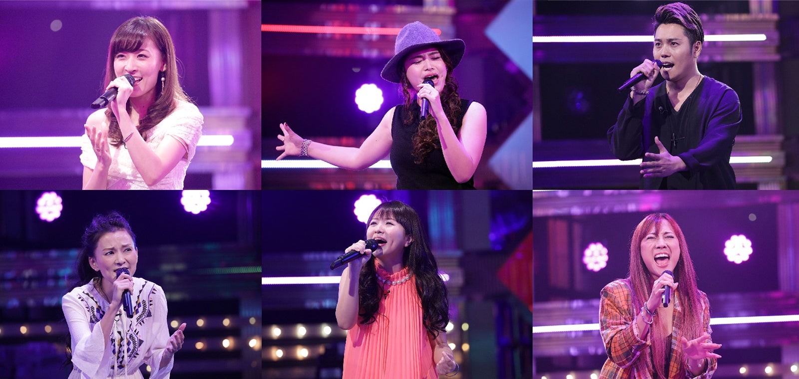 シンガー6名が登場（C）テレビ朝日