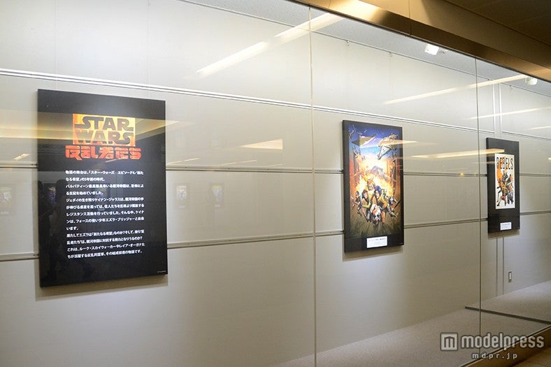 「STAR WARS」のアート展示