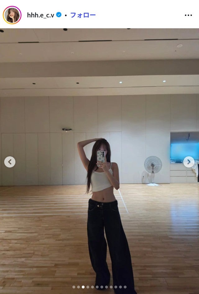 HONG EUNCHAE Instagramより