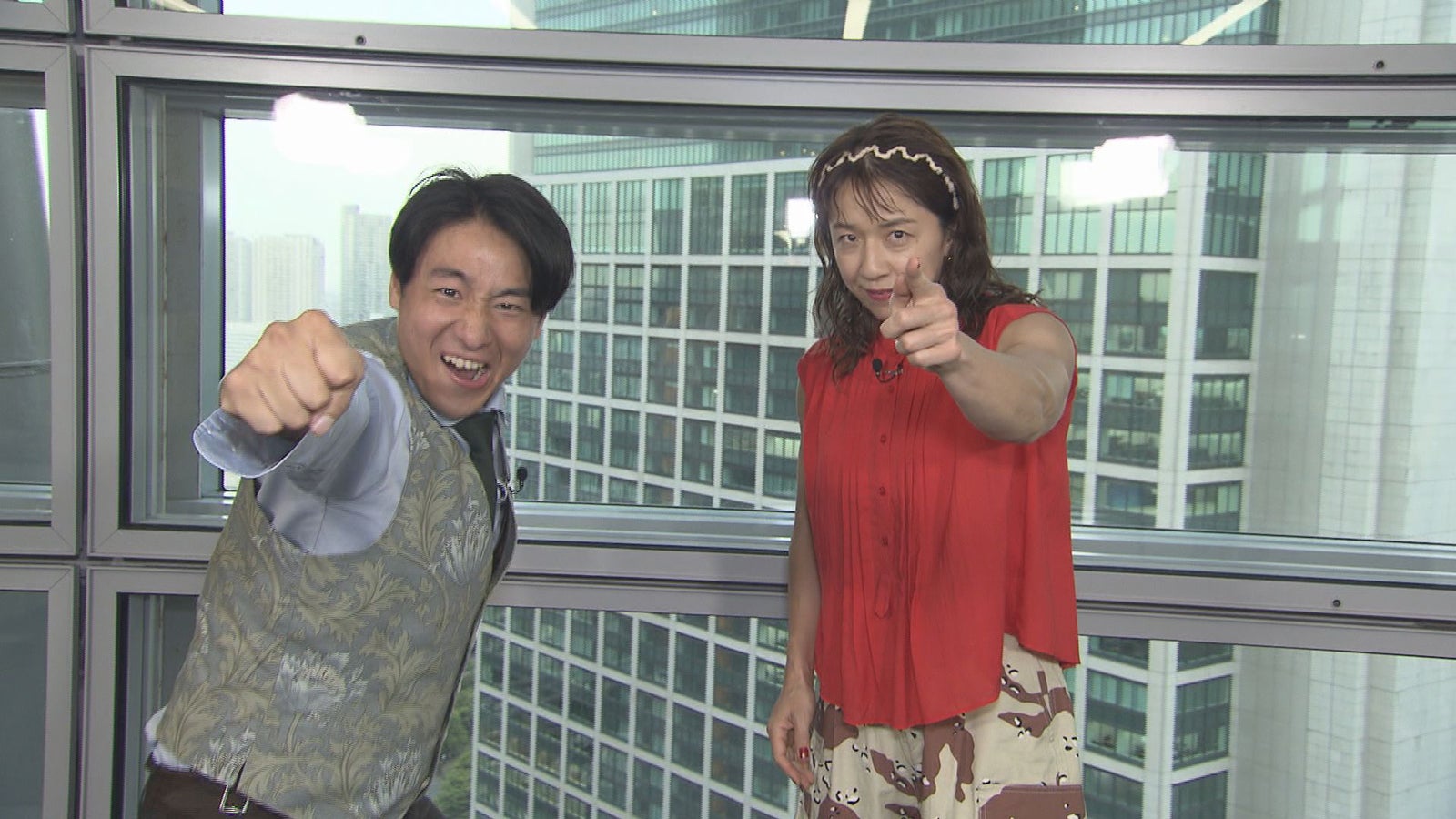 田津原理音、浜口京子（C）読売テレビ