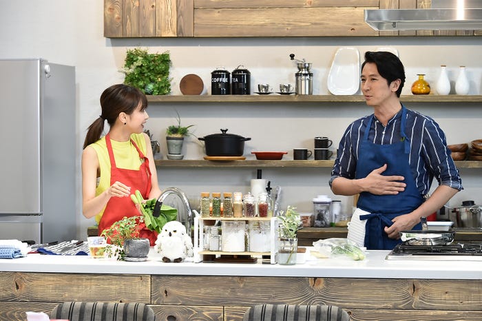 加藤綾子&谷原章介(提供画像)