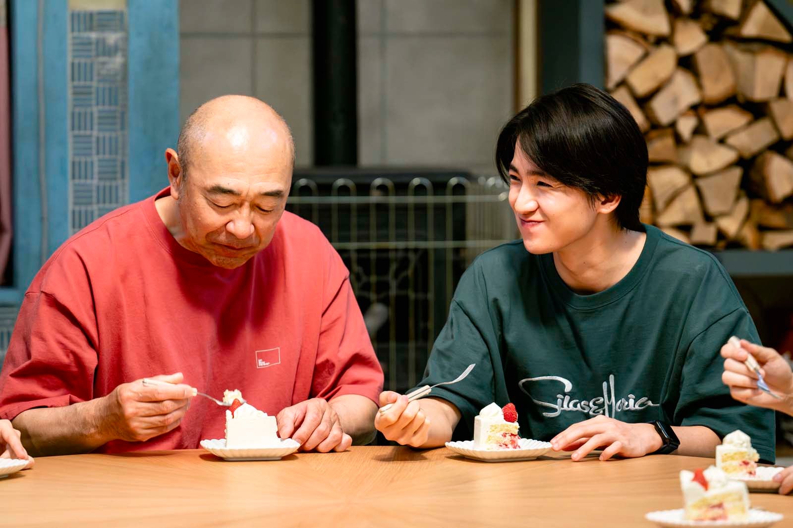 高橋克実、木戸大聖「9ボーダー」第6話より（C）TBS