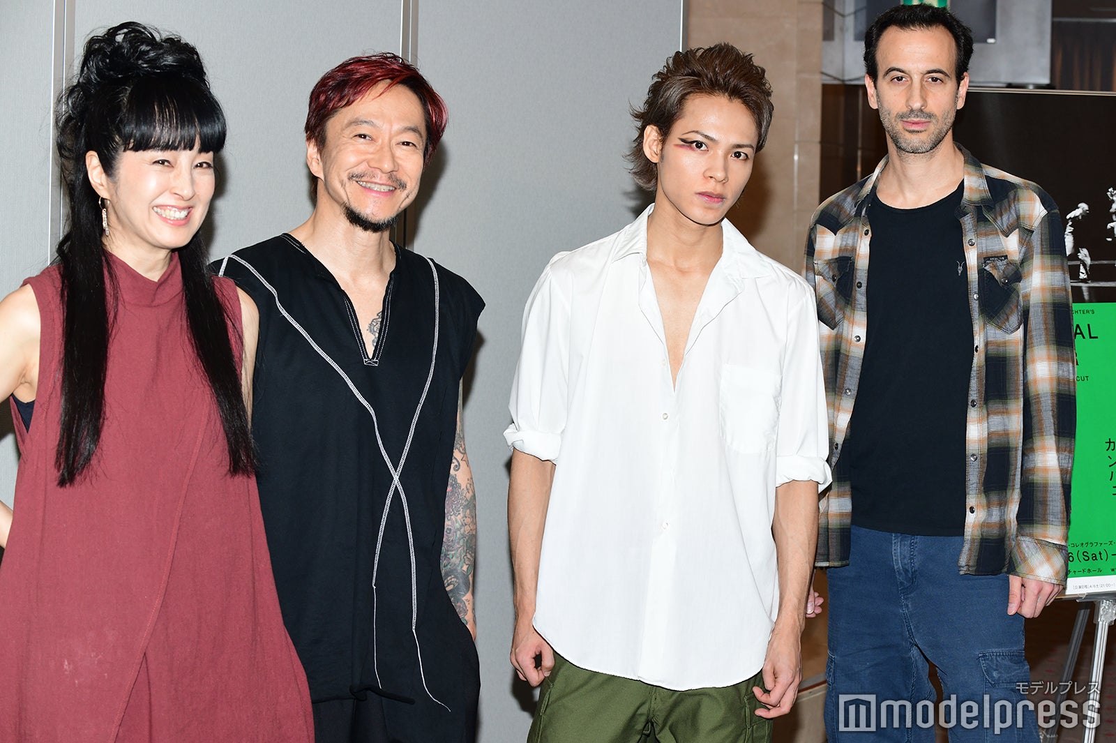 TOKIE、中村達也、上田竜也、ホフェッシュ・シェクター （C）モデルプレス