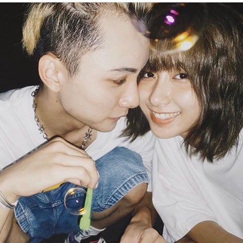 るあげカップル（やまげ、るあ） （提供写真）