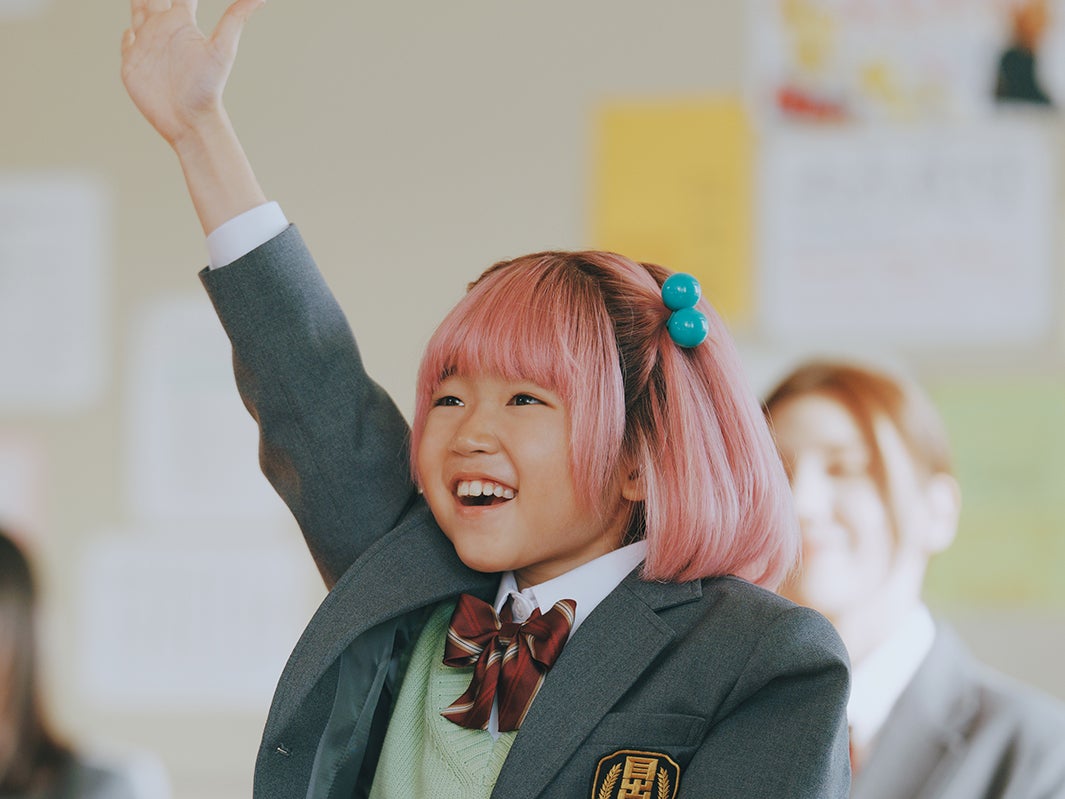 永尾柚乃（C）仲間りょう／集英社 　（C）2026 映画「⾼校⽣家族」製作委員会