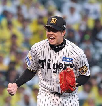 阪神 才木が球団タイ記録の対巨人戦8連勝＆今季3勝目 プロ初中4日で7回無失点11奪三振 梅野との今季初コンビで 2試合6失点から復調気配示す