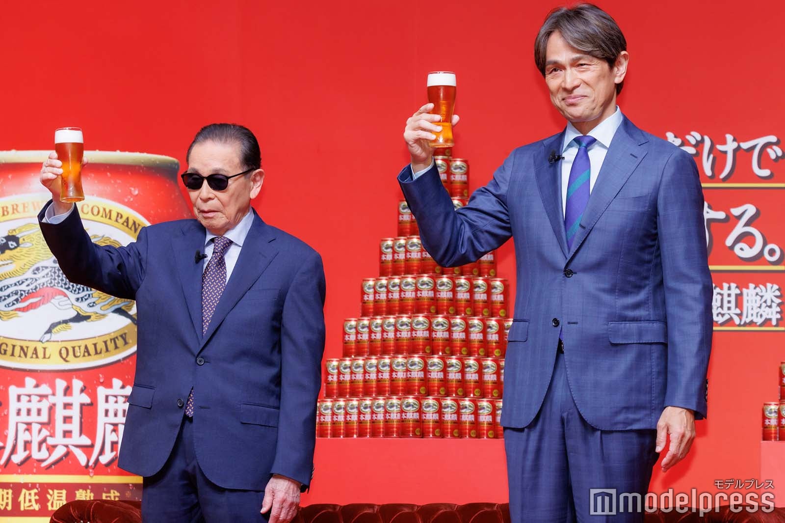 タモリ、江口洋介（C）モデルプレス