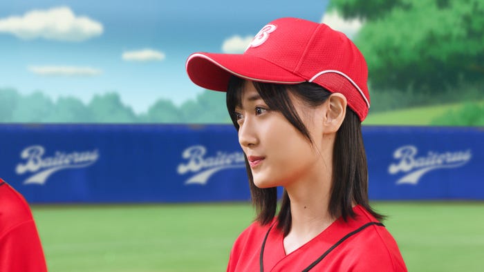 山下美月/「バイトル」新TVCM(提供写真)