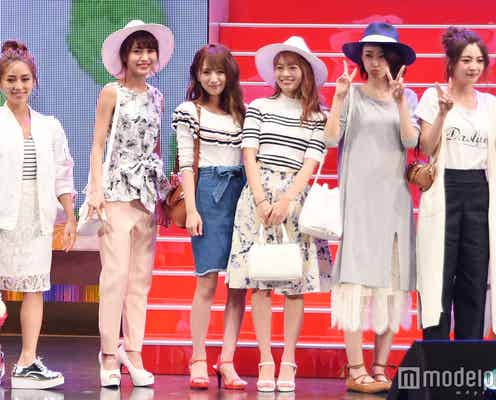 鈴木あやら「エスカワ」モデル、笑顔弾ける“甘めガーリー”コーデにキュン!<GBS2016>
