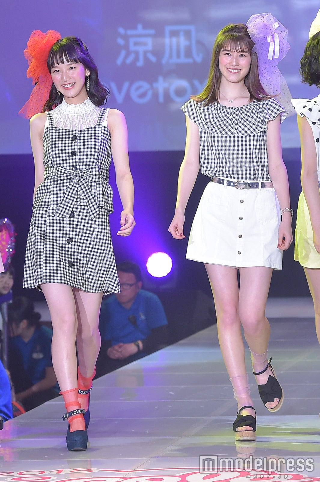 涼凪、藤本林花美愛 （C）モデルプレス