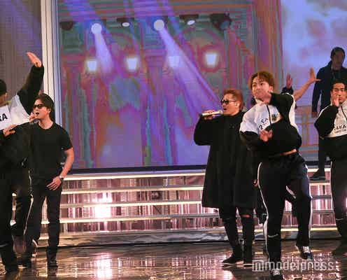 復活EXILE、ブラックスタイル&お揃いジャージで3年ぶり紅白リハ<紅白リハ1日目>