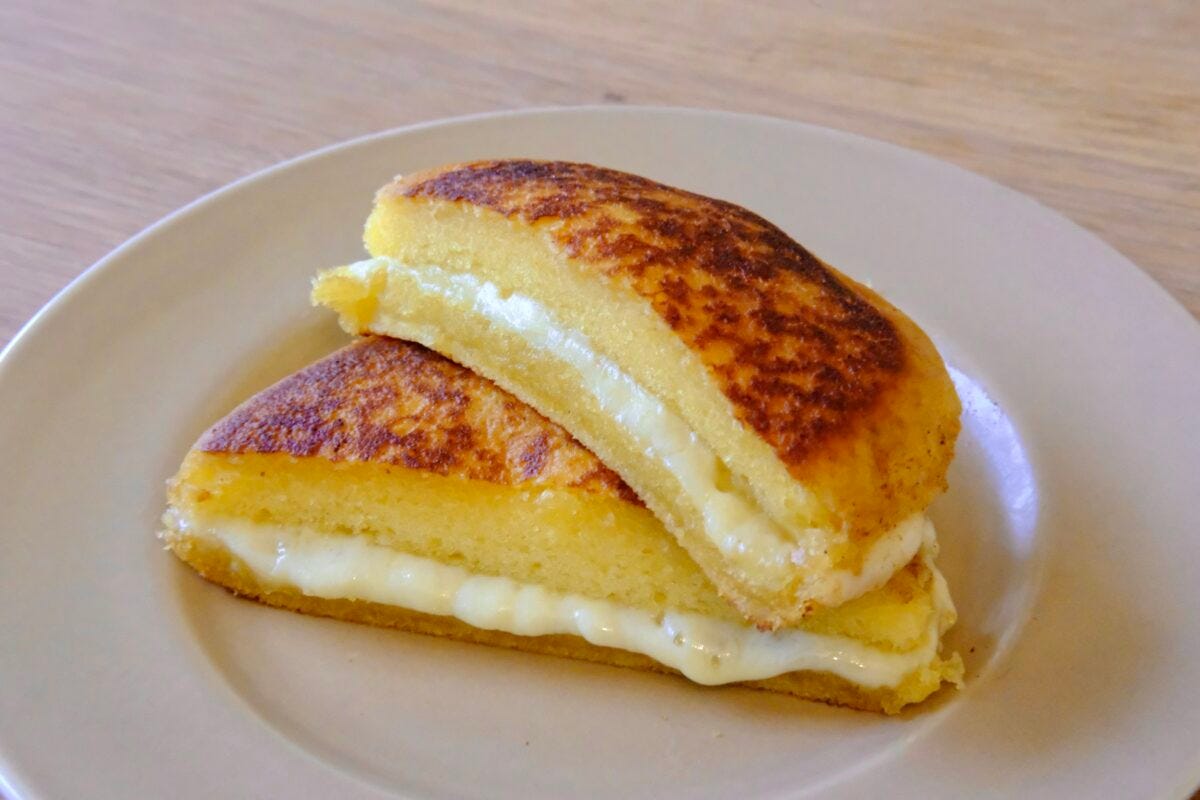 たまご蒸しパンアレンジ