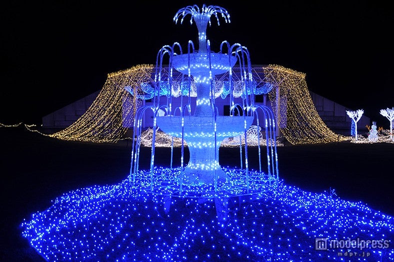 光で水の流れを表現※過去写真