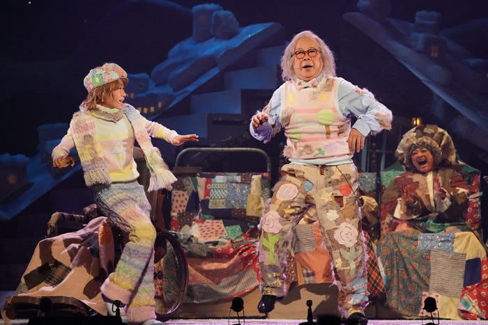 「チャーリーとチョコレート工場」日本初演舞台写真(提供写真)