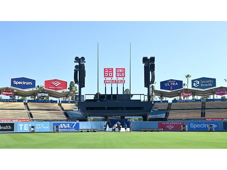 ユニクロ LAドジャースとパートナーシップ