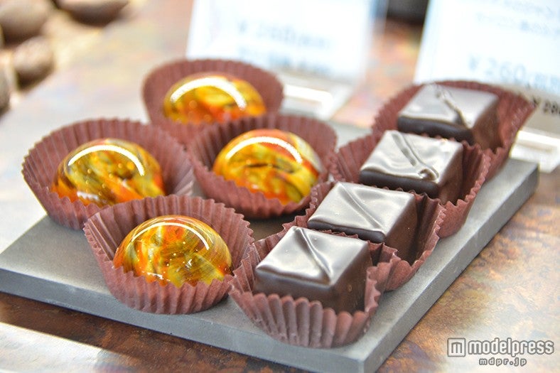 一粒一粒丁寧に作られたチョコレート