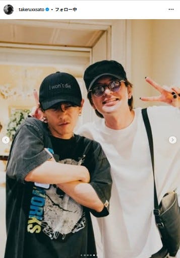 佐藤健 Instagramより