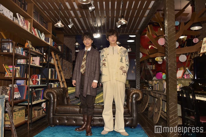 山崎育三郎、杉野遥亮 (C)モデルプレス