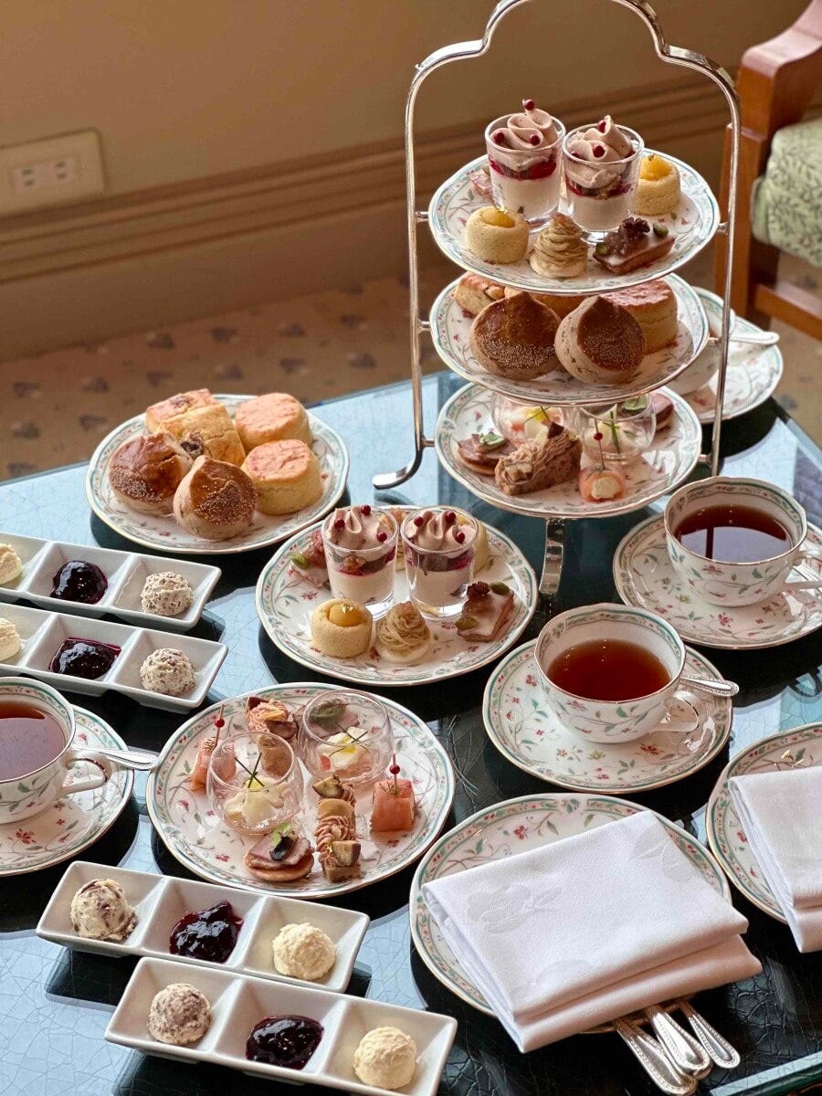 「マロンアフタヌーンティー」をいただける宿泊プランも