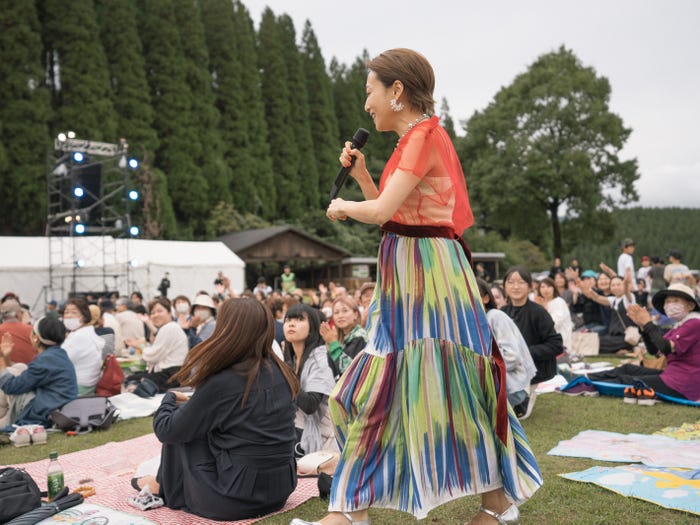 「cinema bird in 熊本小国 2023」の様子(提供写真)