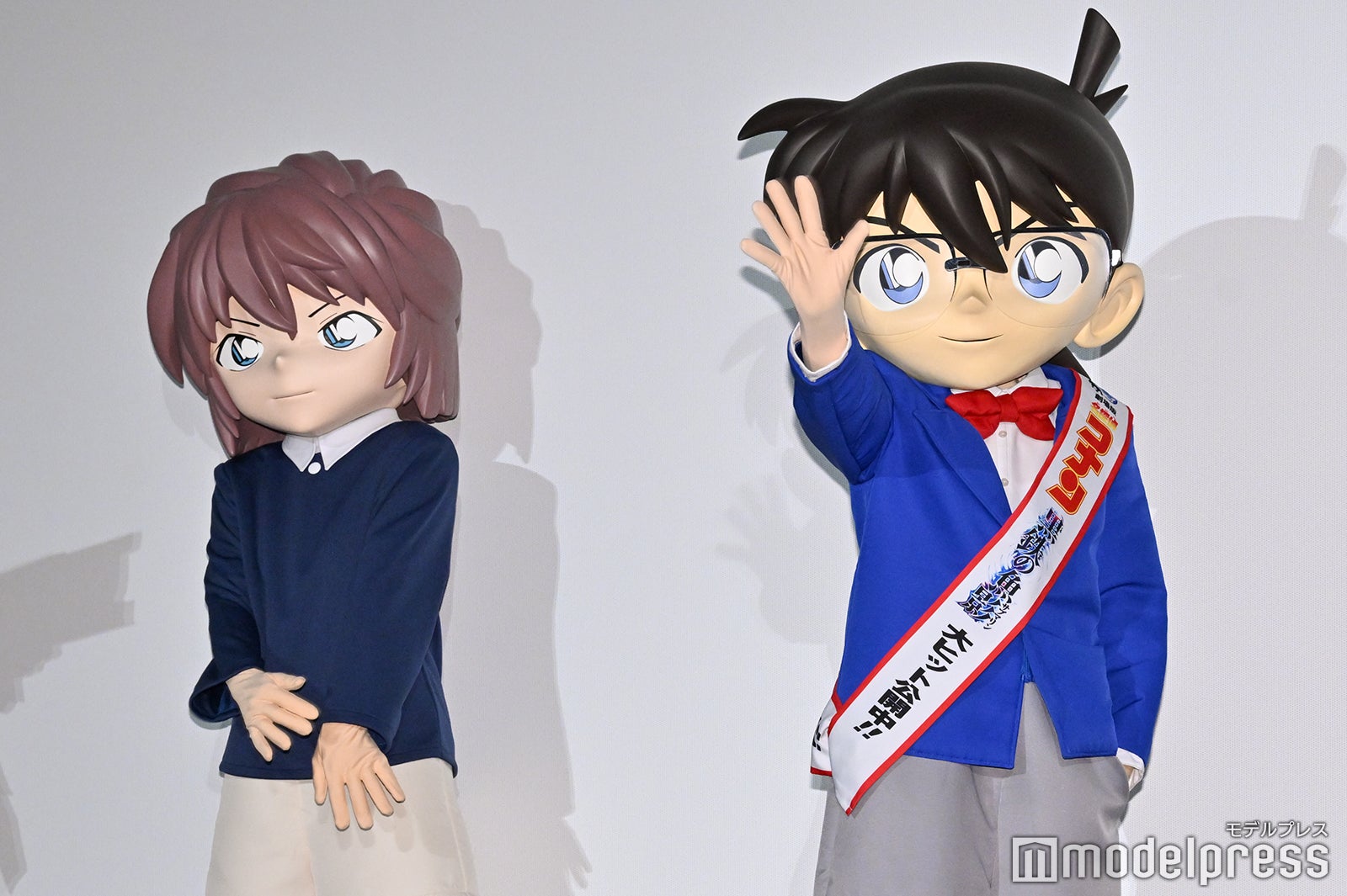 灰原哀、江戸川コナン（C）モデルプレス