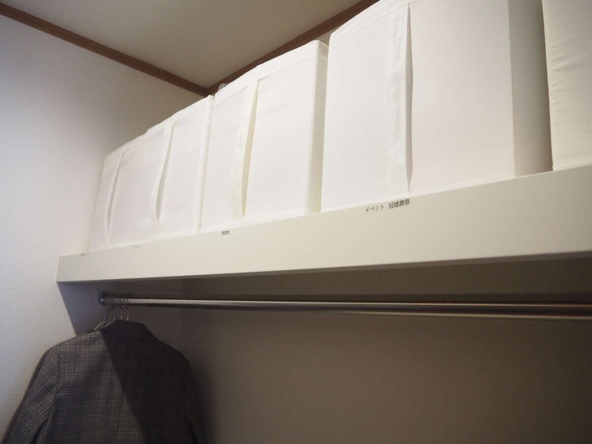 クローゼットの中