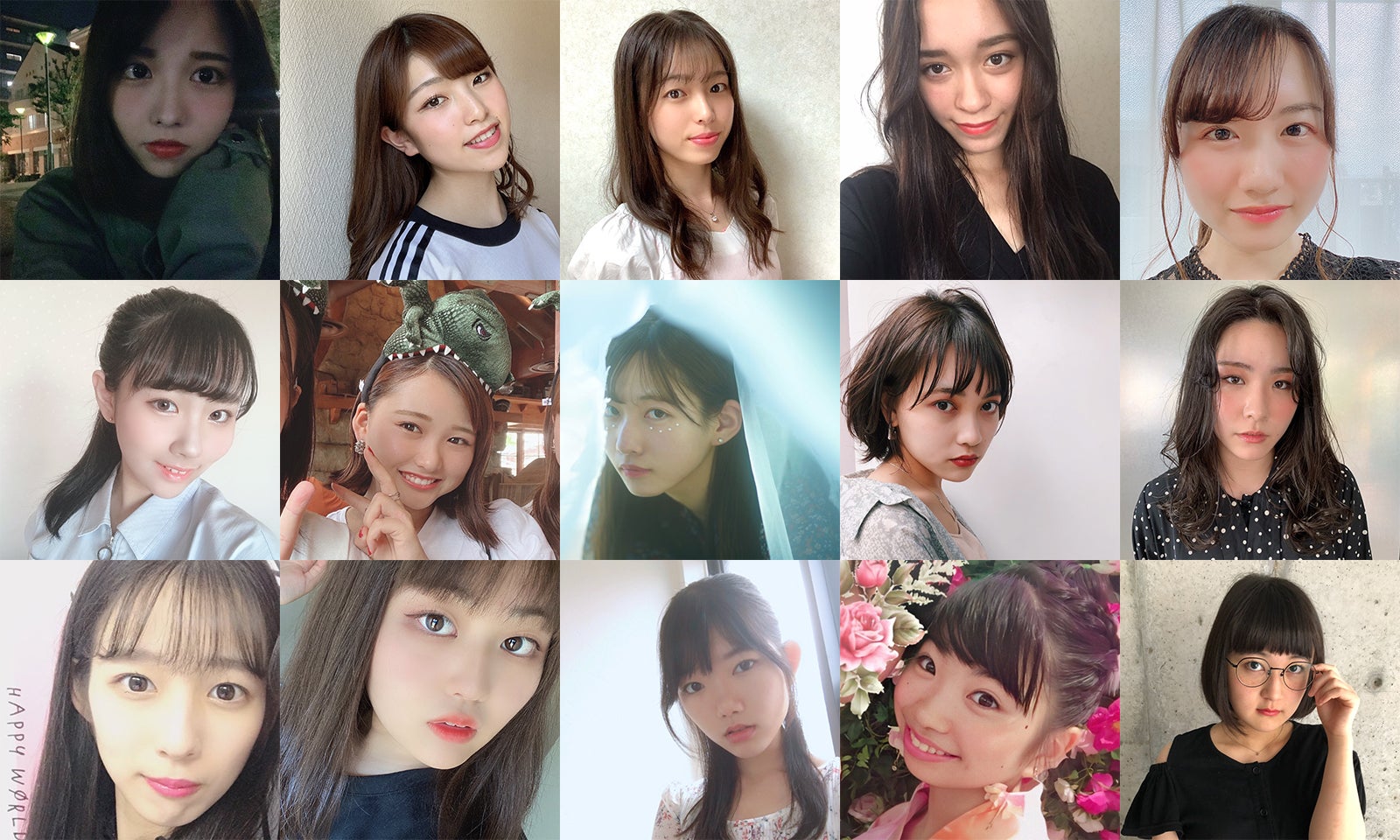 日本一可愛い新入生を決める「FRESH CAMPUS CONTEST 2020」三次エントリー通過者発表