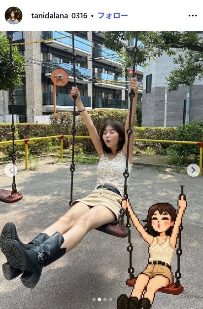 谷田ラナInstagramより