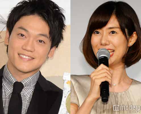 フジ山崎夕貴アナ&おばたのお兄さん、連名で結婚報告<直筆コメント>