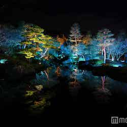 七色の鏡の池／画像提供：日本庭園 由志園