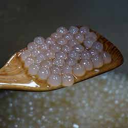 添加物フリーの真珠のような“白タピオカ”／画像提供：MILKSHOP JAPAN株式会社