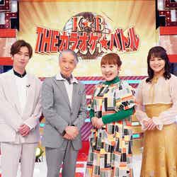 （左から）河合郁人、堺正章、柳原可奈子、藤井由依アナウンサー（C）テレビ東京