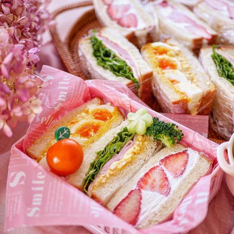 子供のお弁当は食べやすいサンドイッチが 忙しい朝に大助かりな簡単レシピ16選 モデルプレス 子供のお弁当は食べやすいサンドイッチが 忙しい朝に大助かりな簡単レシピ16選 モデルプレス