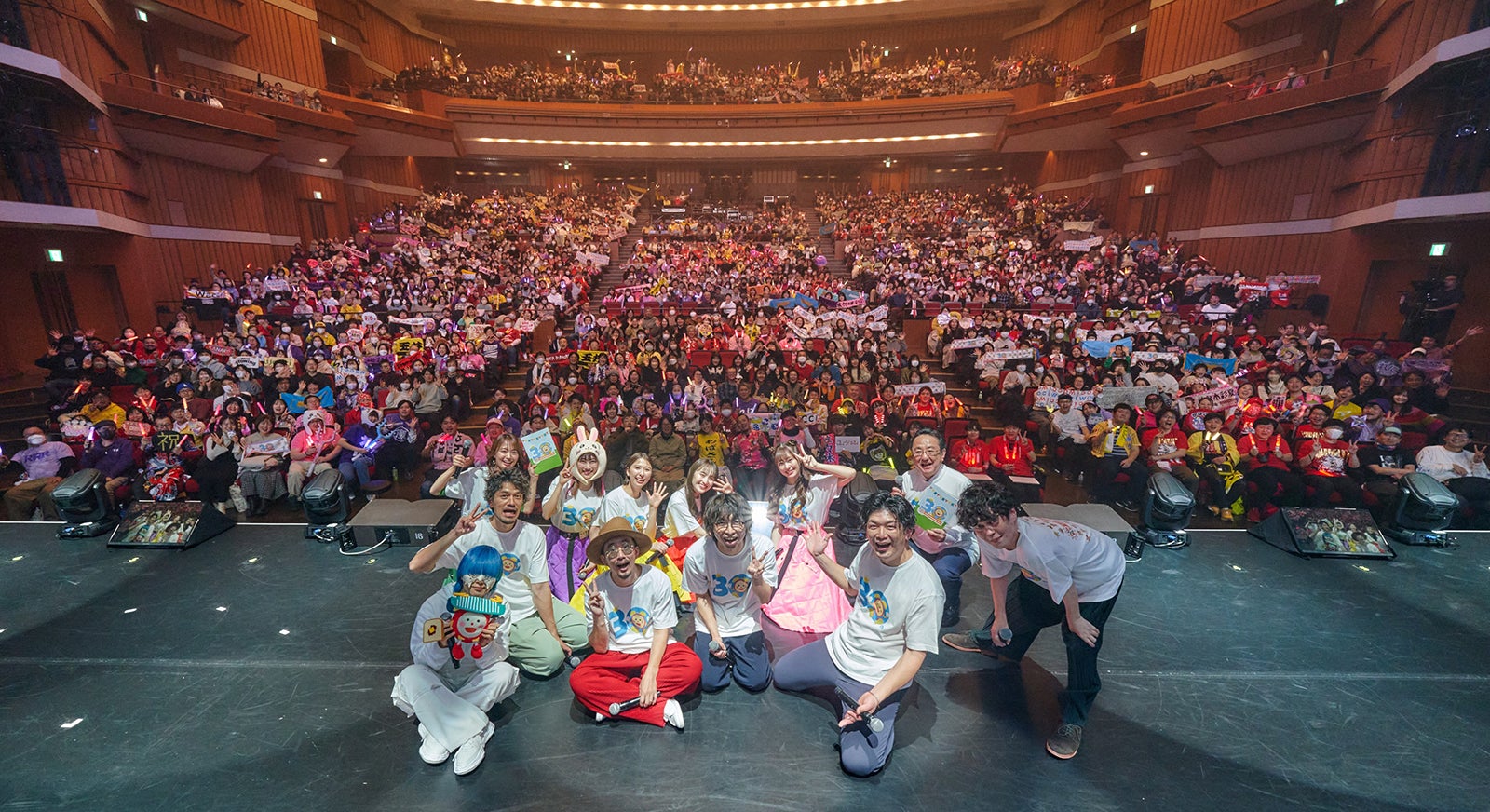 ももいろクローバーZ・wacci・yama「めざましライブ」愛知公演（提供写真）